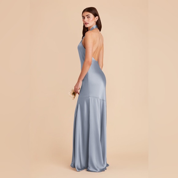 NWT Birdy Grey Dusty Blue Bridesmaid Dress - Picture 2 of 7